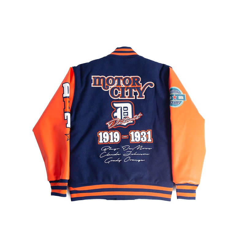 Detroit Stars Vintage Inspired Varsity Jacket