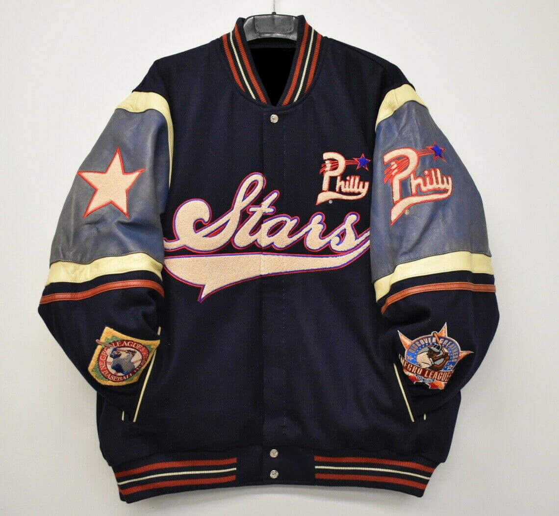 NLBM Baltimore Black Sox Multicolor Varsity Jacket - Maker of Jacket