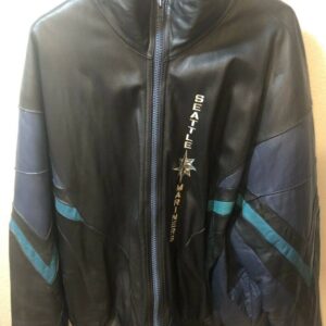 Seattle Mariners Baseball Pro Player MLB Leather Jacket