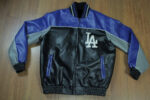 MLB, Jackets & Coats, Reworked Los Angeles Dodgers Distressed Jean Jacket  Bedazzled Large