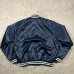 Vintage NFL Team Dallas Cowboys Navy Satin Jacket