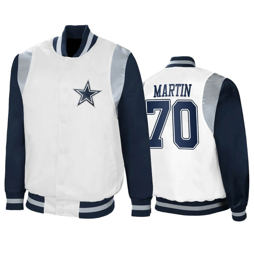 Maker of Jacket NFL Dallas Cowboys Zack Martin Satin