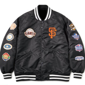 San Francisco Giants Starter Midfield Satin Full-Snap Varsity