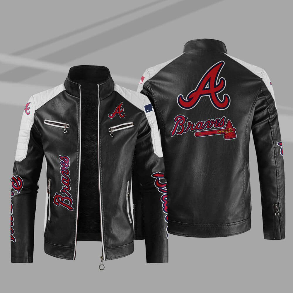 Atlanta Braves World Series Champions Red Satin Jacket - Maker of