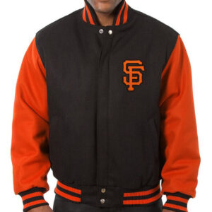 Maker of Jacket Sports Leagues Jackets MLB Vintage San Francisco Giants Baseball Varsity