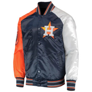 Vintage 80s Baseball Houston Astros Satin Jacket - Maker of Jacket