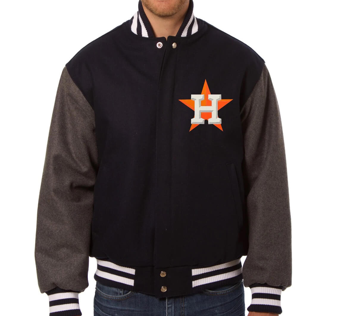 Houston Astros, Jackets & Coats, Houston Astros Jean Jacket Unisex