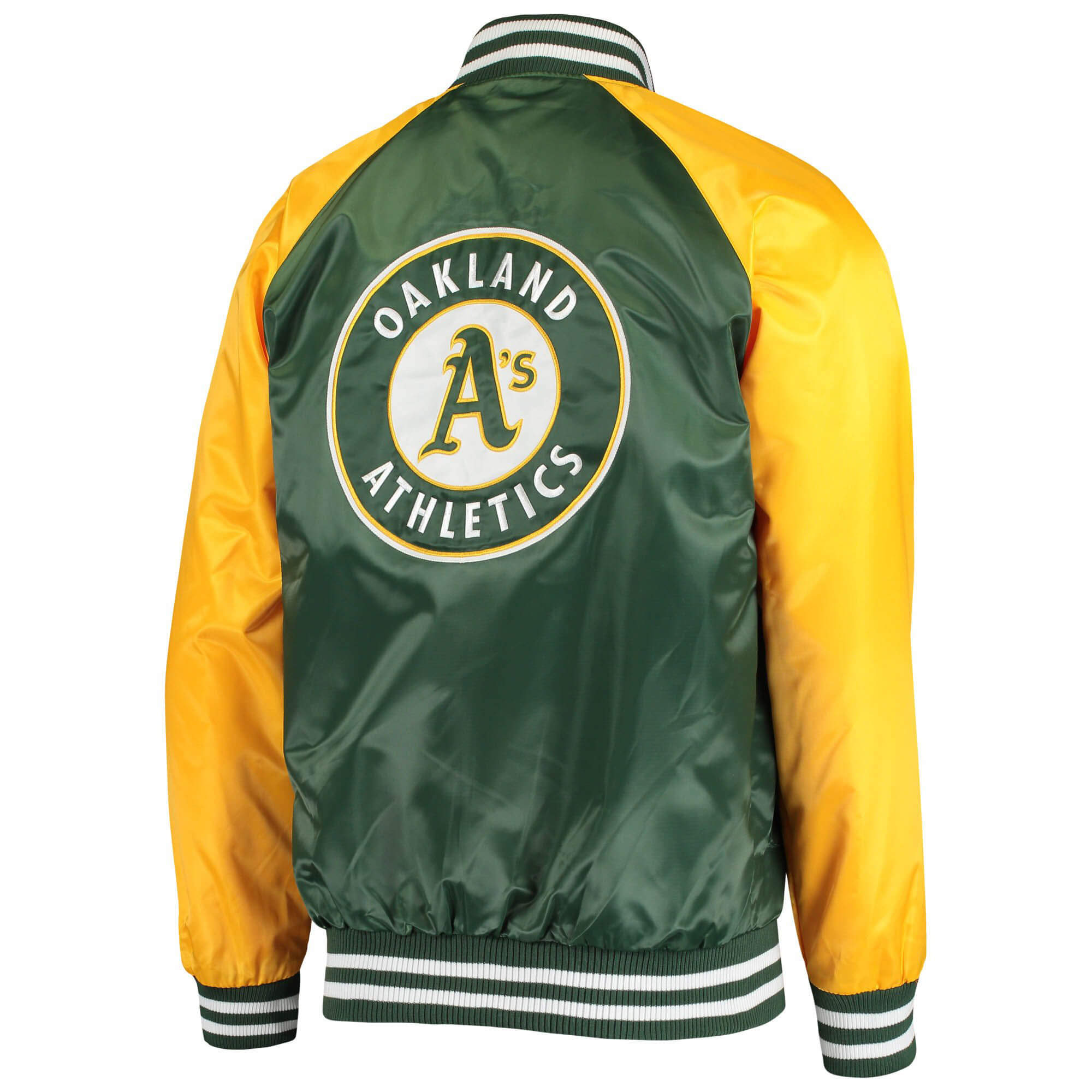 MLB Oakland Athletics Green Windbreaker Jacket