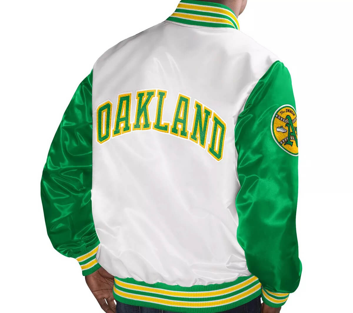 Vintage Oakland A's Diamond Collection Starter Jacket