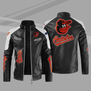 Men's Starter Black Baltimore Orioles The Captain II Full-Zip Varsity Jacket