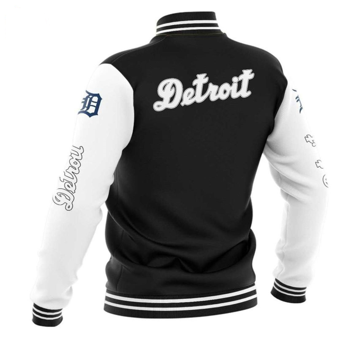 Detroit Tigers Black MLB Jackets for sale