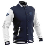 Detroit Tigers Navy White Varsity MLB Baseball Jacket (1)