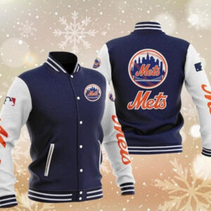 Maker of Jacket Sports Leagues Jackets MLB New York Mets Dominic Smith Satin