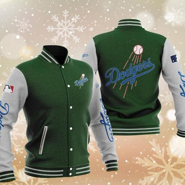 MLB Los Angeles Dodgers Varsity Baseball Jacket