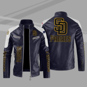 Men's Blue SD Majestic Padres Jacket - Films Jackets