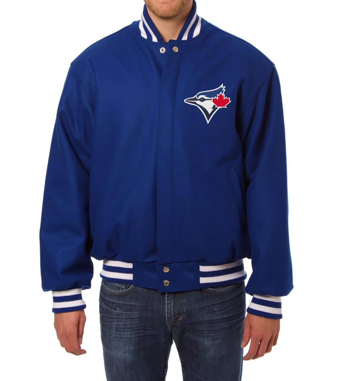 Starter Mens Toronto Blue Jays Varsity Jacket