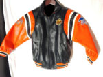 Vintage MLB Baltimore Orioles Baseball Leather Jacket