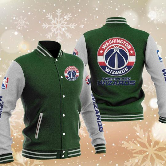 Maker of Jacket Fashion Jackets Washington Wizards Pink Varsity Baseball