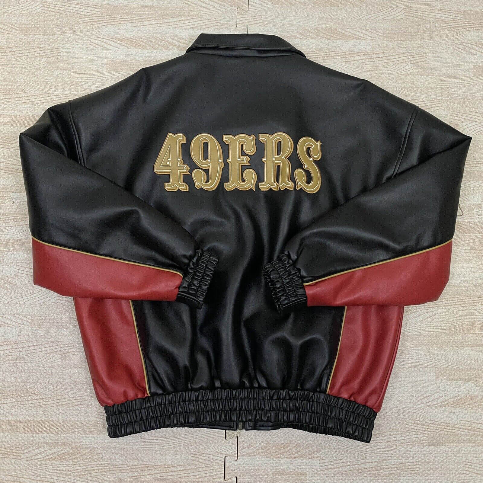 San Franisco 49ers Mitchell & Ness Satin Jacket – Time Out Sports