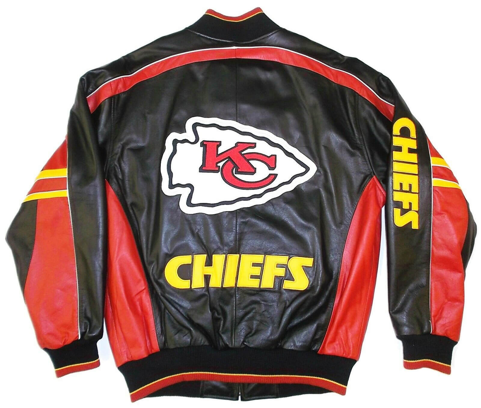 Kansas City Chiefs NFL Team Leather Jacket - Maker of Jacket