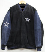 NFL Dallas Cowboys Suede Leather Jacket