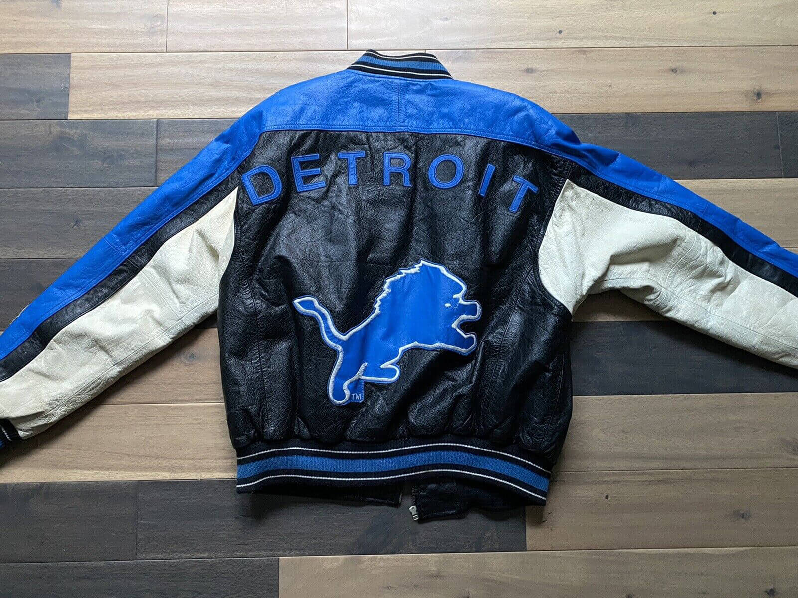 NFL Detroit Lions Carl Banks G-lll Leather Jacket - Maker of Jacket