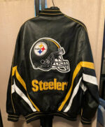 NFL Pittsburgh Steelers Carl Banks G-III Leather Jacket