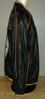 NFL Pittsburgh Steelers Zip Up Leather Jacket