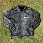 NFL Seattle Seahawks Leather Jacket Hat Men And Women For Fans Gift -  Freedomdesign