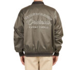 Neighborhood BB Charcoal Snap Satin Jacket