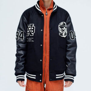 Neighborhood Billionaire Boys Club Cream Black Jacket