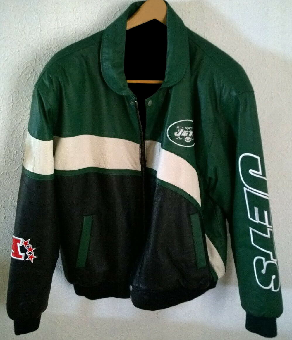 Reebok, Jackets & Coats, Jeff Hamilton Nfl Patch Jacket