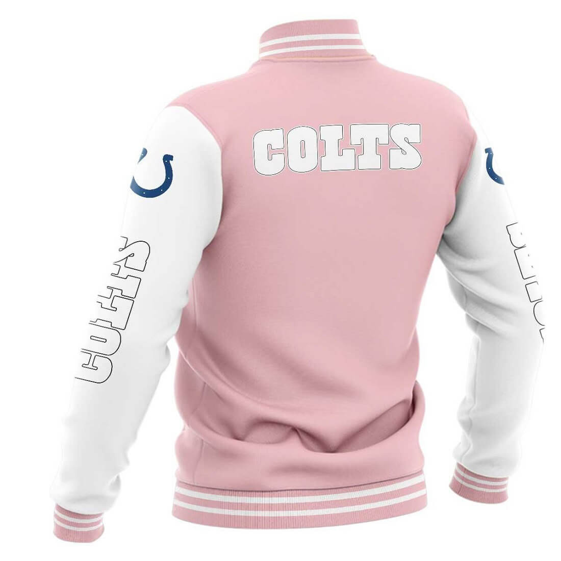 Maker of Jacket MLB Los Angeles Dodgers Pink Baseball Varsity