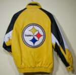 Player's Signatures Pittsburgh Steelers NFL Leather Jacket - Freedomdesign