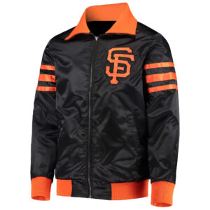 Maker of Jacket Sports Leagues Jackets MLB Pink San Francisco Giants Baseball Varsity