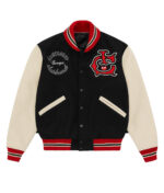 Moj Custom Orders Design Yellow and Black Varsity Jacket