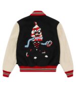 Team EU Skate Cone Black BBC Ice Cream Varsity Jacket - Maker of