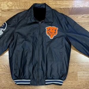 Maker of Jacket NFL Chicago Bears Vintage Team Leather