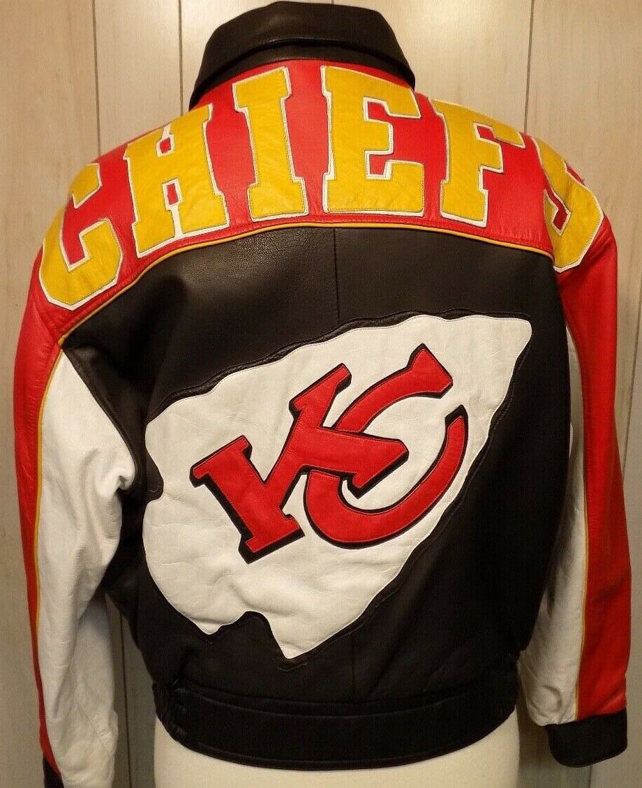 Vintage Kansas City Chiefs Red Varsity Jacket