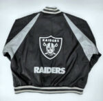 Vintage Oakland Raiders Football Leather Jacket