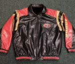 Vintage San Francisco 49ers Football Leather Jacket