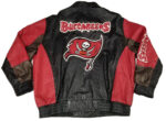 Tampa Bay Buccaneers Suede Jacket Varsity Style G-III Apparel Size