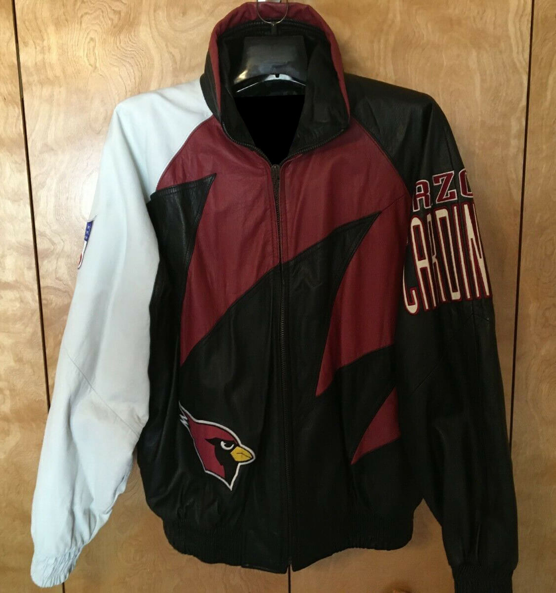 NFL Arizona Cardinals Football Leather Jacket - Maker of Jacket