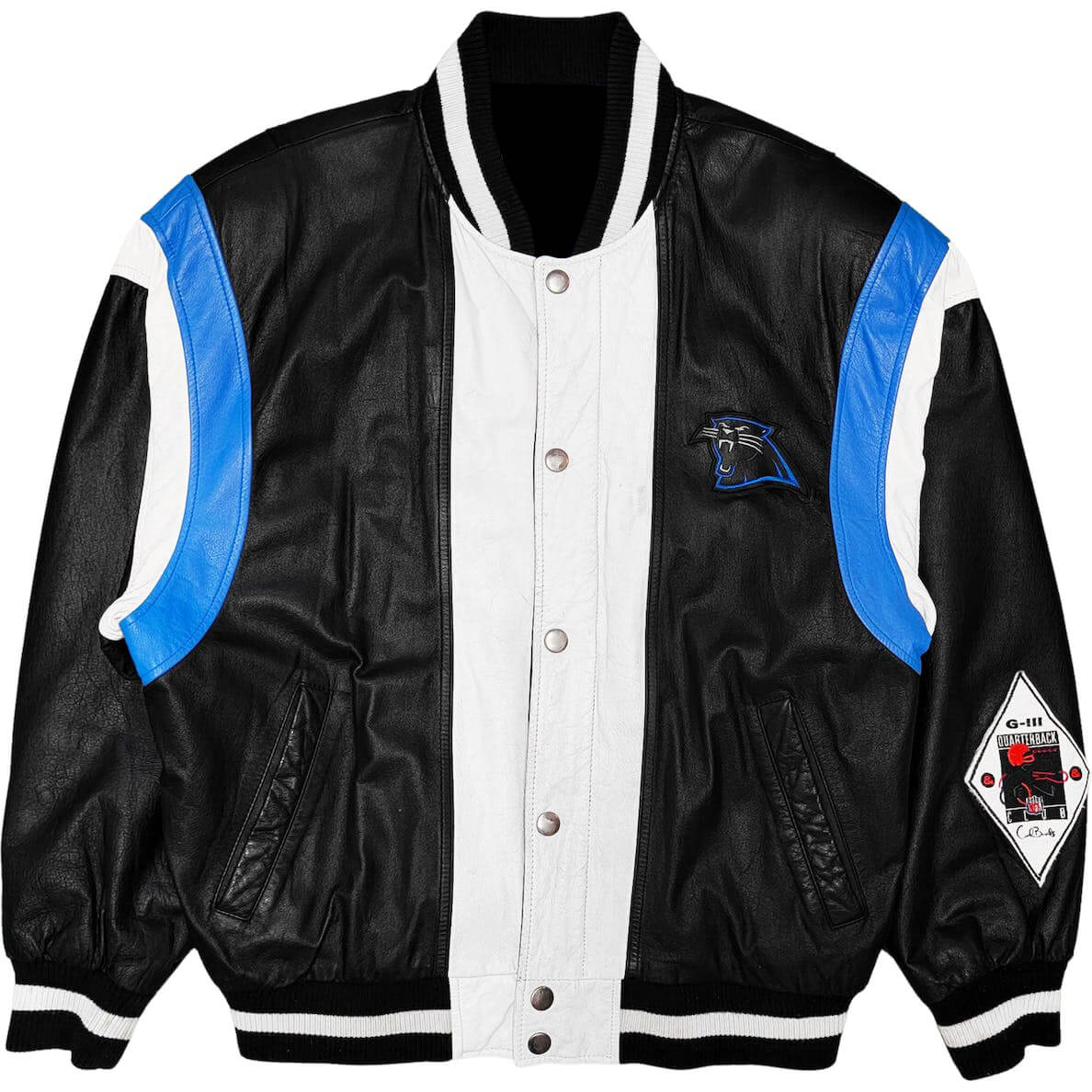 Maker of Jacket NFL Carolina Panthers Vintage Jeff Hamilton