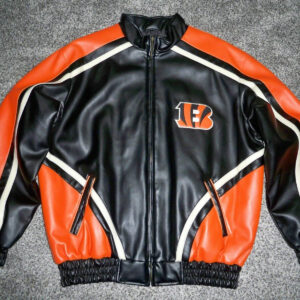 Black and Orange Cincinnati Bengals Hoodie - William Jacket