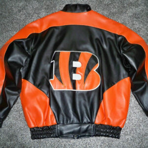 25% OFF Black/Blue/ Brown Mens Cincinnati Bengals Leather Jackets