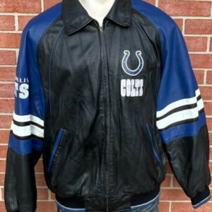 Vintage NFL G III Buffalo Bills Black Leather Jacket