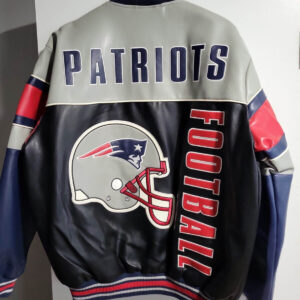 NFL New England Patriots Authentic Wool with Leather Jacket – Napsac Shop