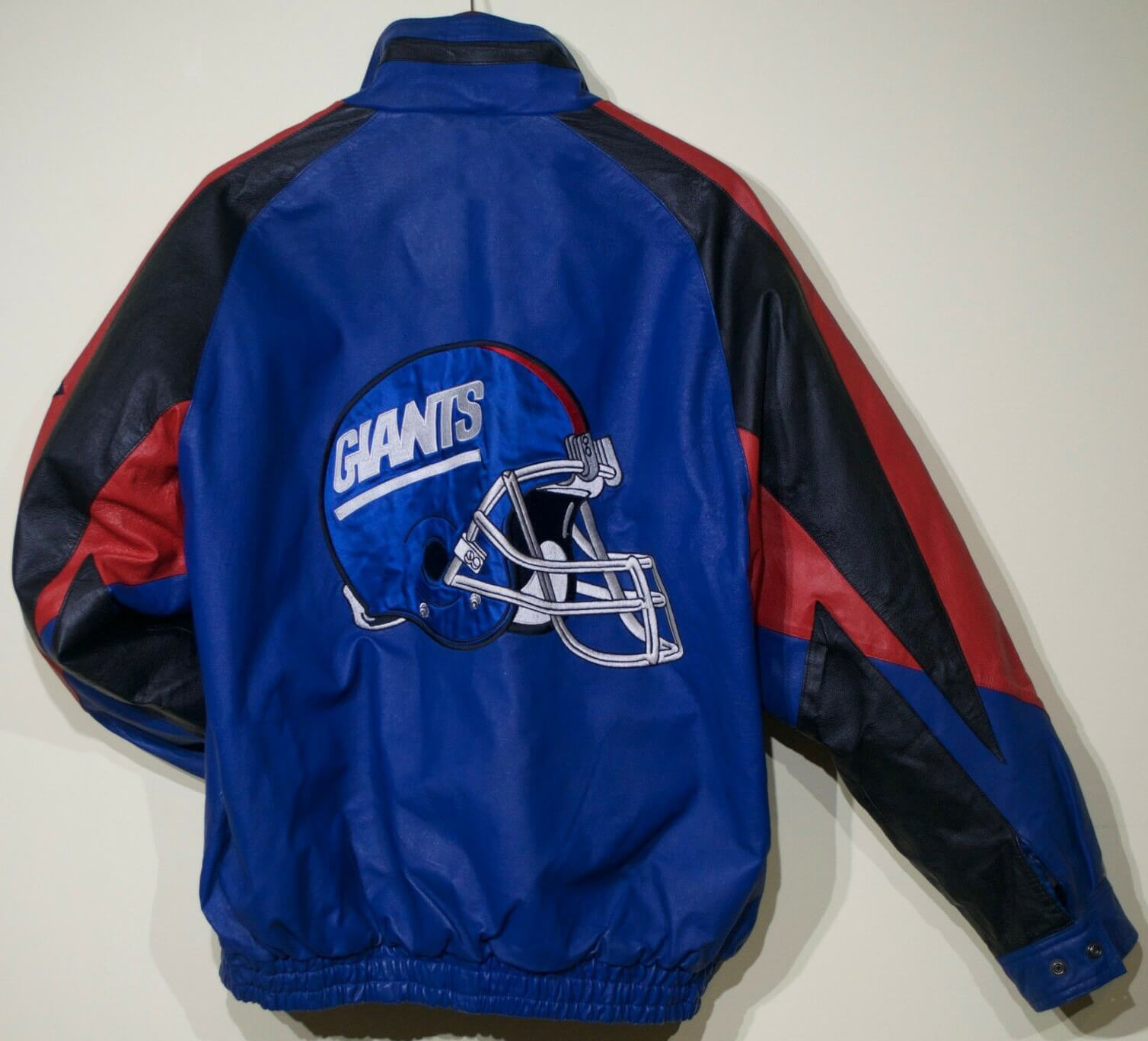 NFL Pro Player New York Giants Leather Jacket - Maker of Jacket
