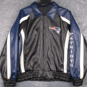 New England Patriots Logo NFL Leather Jacket For Men And Women -  Freedomdesign